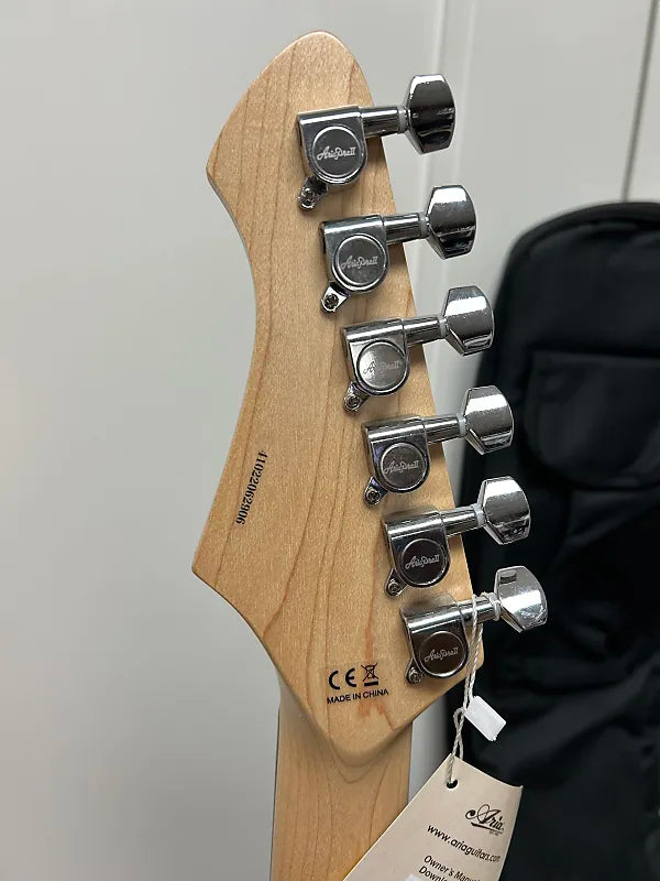 Aria Pro II Jet Baritone Electric Guitar- Black - Brand New w/FREE Gigbag