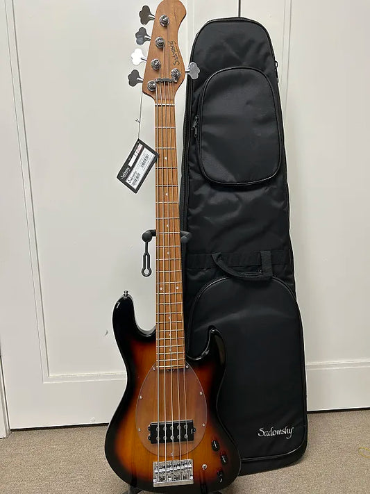 Sadowsky MetroExpress 21-Fret 5 String Vintage M Bass - Tobacco Sunburst