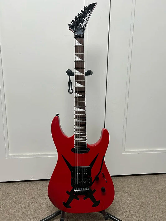 Jackson X Series SL1A DX Soloist Electric Guitar - Red Cross Daggers