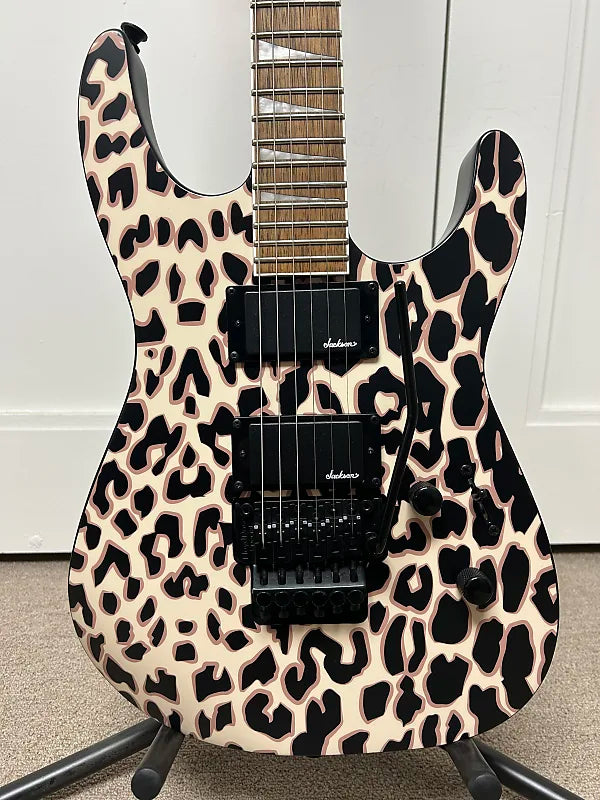 Jackson X Series SLX DX Soloist Electric Guitar - Leopard