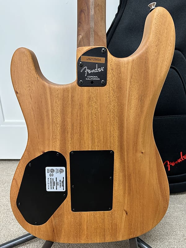 Fender American Acoustasonic Stratocaster Acoustic Electric Guitar - Dakota Red