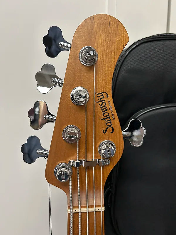Sadowsky MetroExpress 21-Fret 5 String Vintage M Bass - Sage Green Metallic