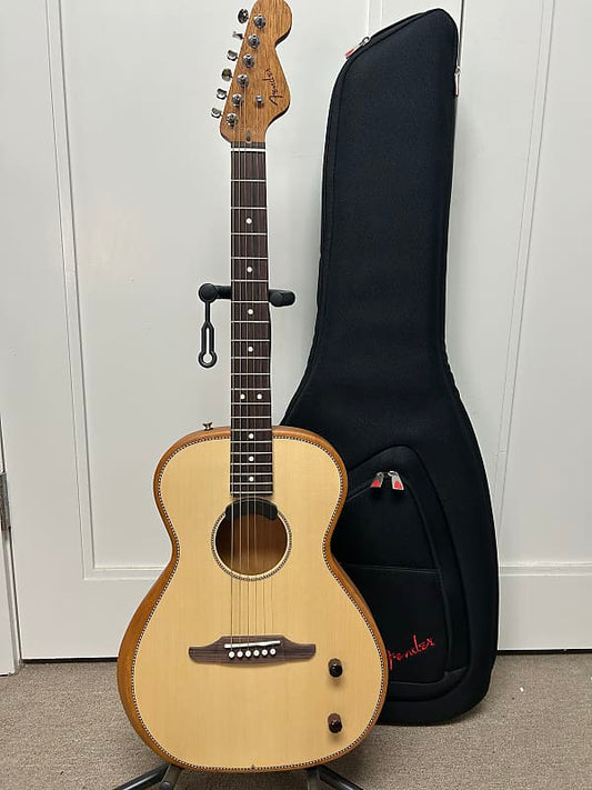 Fender Highway Series Parlor Acoustic Electric Guitar Spruce Top - Natural
