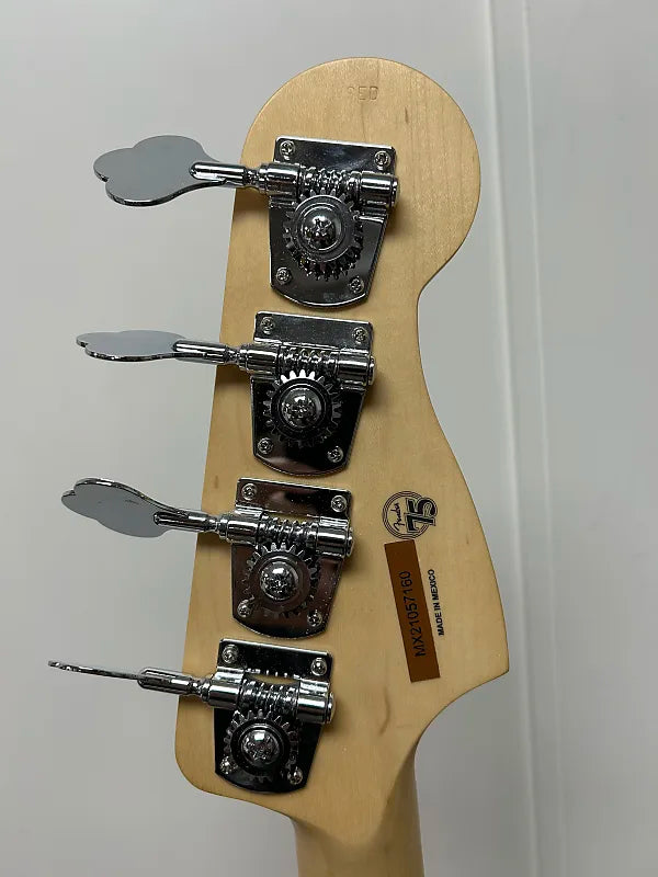 Fender Player Precision Bass Left-Handed with Maple Fretboard - Tidepool