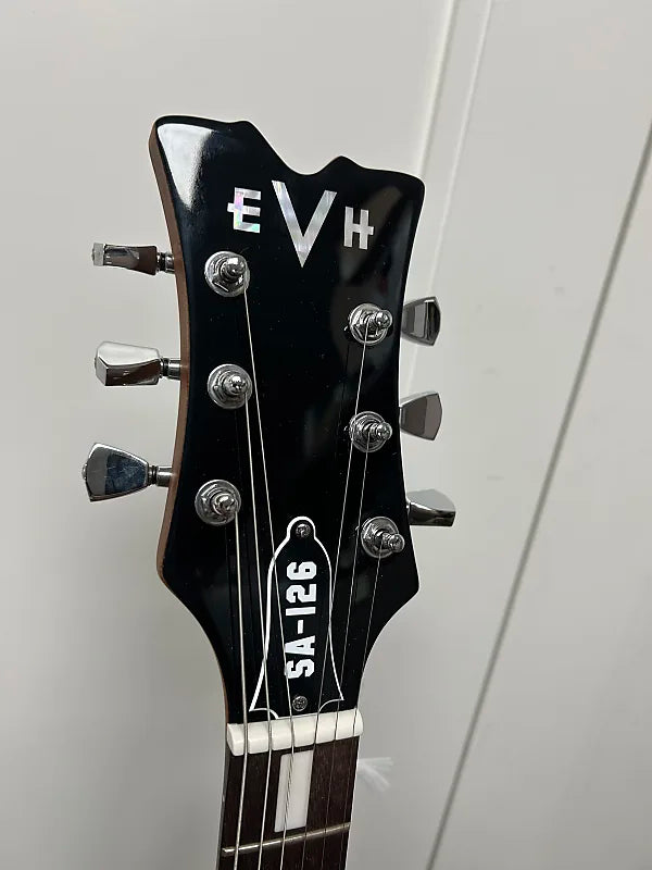 EVH SA-126 Standard Semi Hollowbody Electric Guitar - Pelham Green