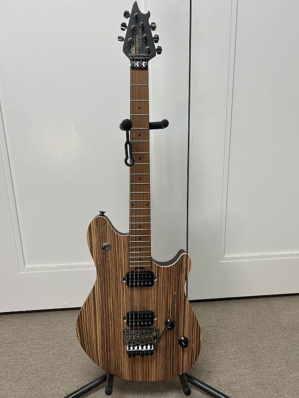 EVH Wolfgang WG Standard Exotic Zebrawood - Zebrawood Natural