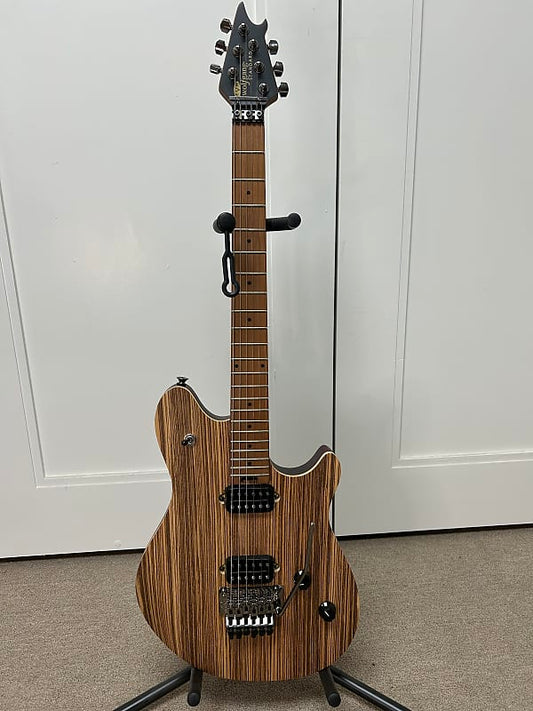 EVH Wolfgang WG Standard Exotic Zebrawood - Zebrawood Natural