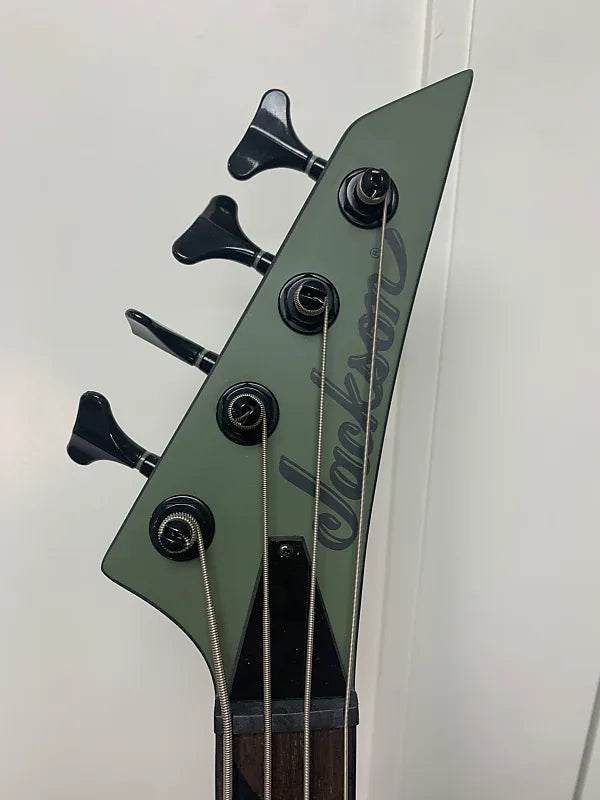 Jackson X Series Concert Bass CBXNT DX IV - Matte Army Drab Green