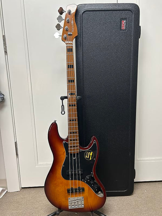 Sire Marcus Miller 2nd Generation V5 4 String Bass Guitar - Tobacco Sunburst