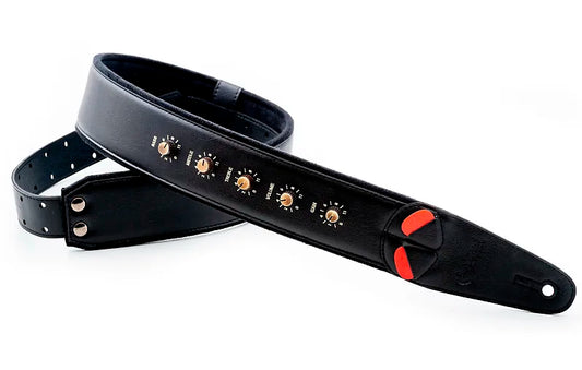 Right On Spinal Tap Black Vegan High Quality Guitar Strap
