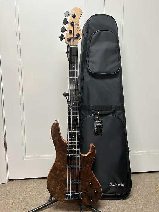 Sadowsky Metroline 2021 Special Edition 5 String 24-Fret Modern Bass - Natural Transparent Satin
