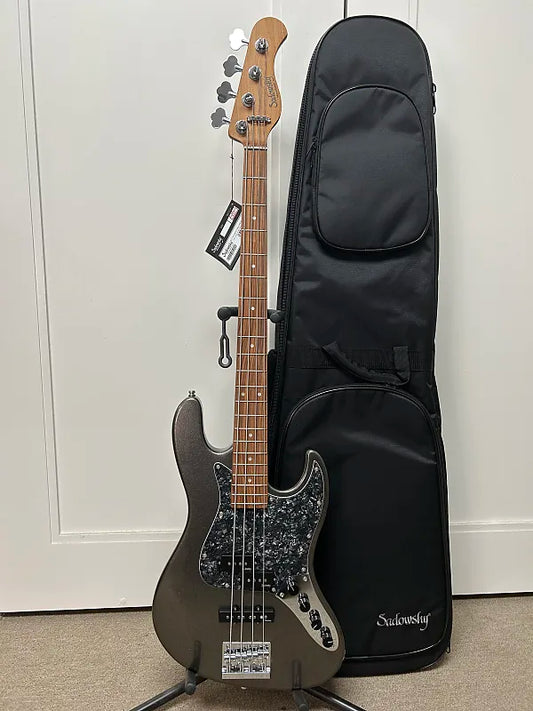 Sadowsky MetroExpress Hybrid P/J 4 String Bass w/Morado Fingerboard 2024 - Silver Metallic