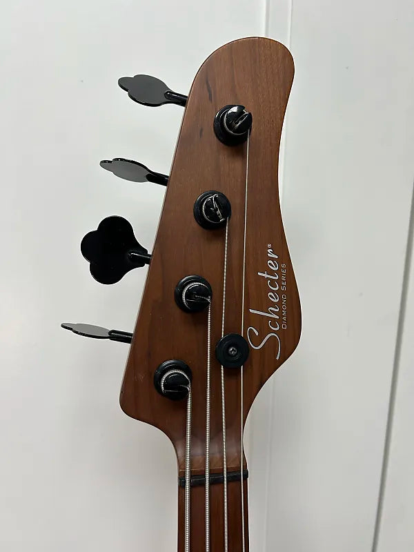 Schecter J-4 Nikki Sixx 4 String Bass - Worn Ivory
