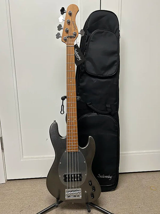 Sadowsky MetroExpress 21-Fret 5 String Vintage M Bass - Silver Metallic