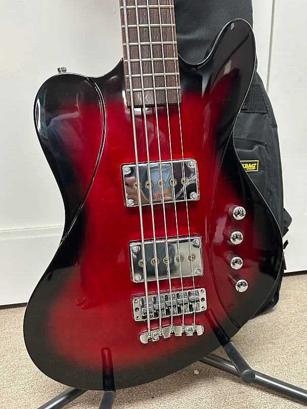 Warwick Rockbass Idolmaker 5 String Bass Guitar - Burgundy Burst