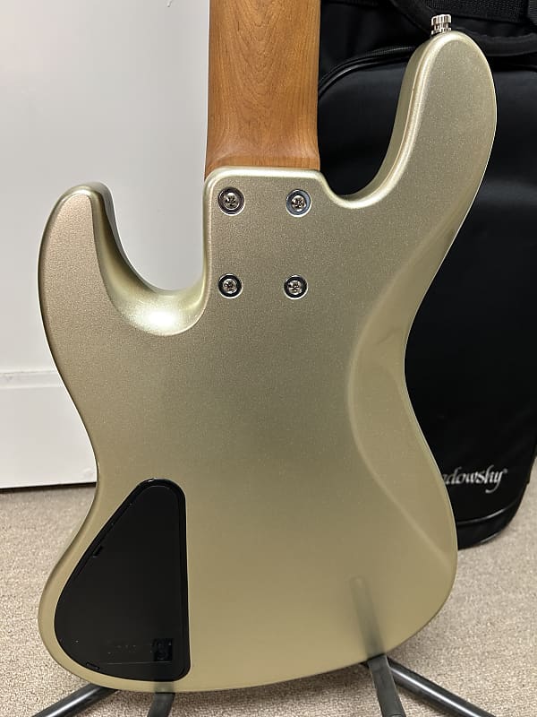 Sadowsky MetroExpress Hybrid P/J 5 String Bass w/Morado Fingerboard - Champagne Metallic