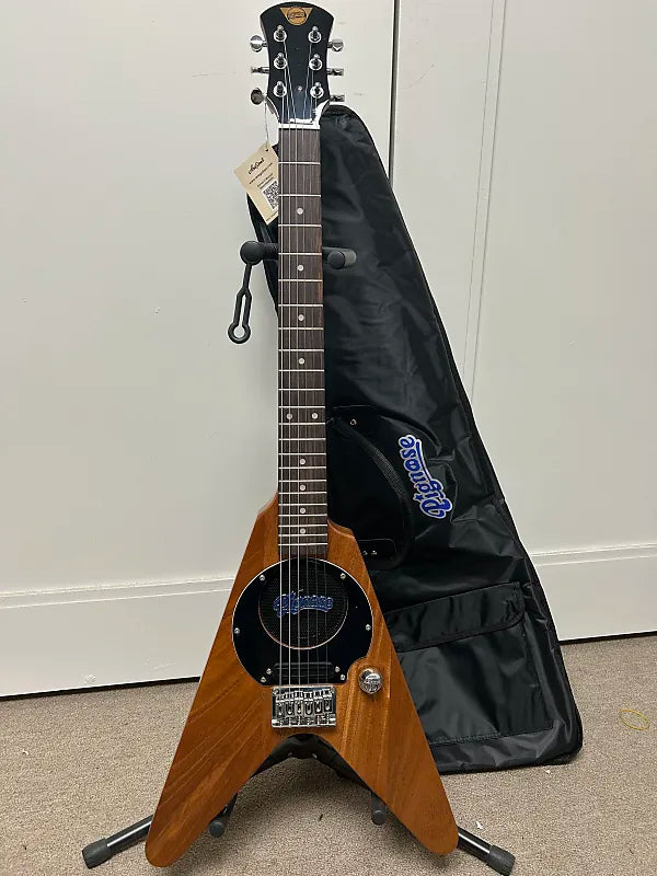 Pignose PGG-200V Flying V Mini Electric Travel Guitar – DSI Guitars Pignose PGG-200V Flying V Mini Electric Travel Guitar – DSI Guitars