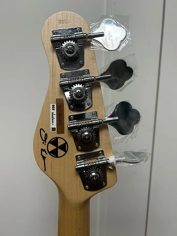 Jackson X Series David Ellefson Signature Concert Bass CBXM IV with Maple Fretboard - Snow White