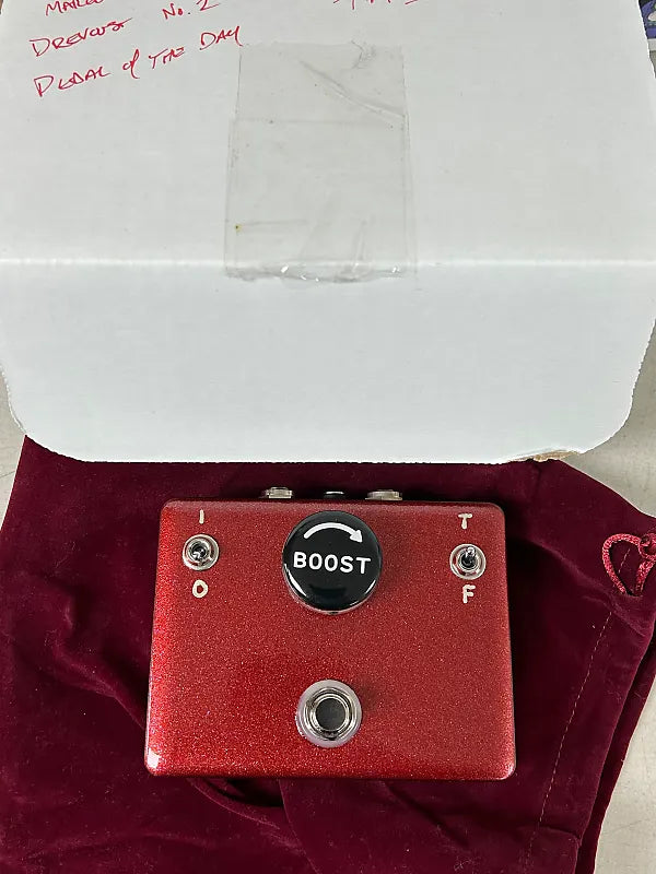 EEIDI Dreivoost All Tube High Gain Boost Pedal