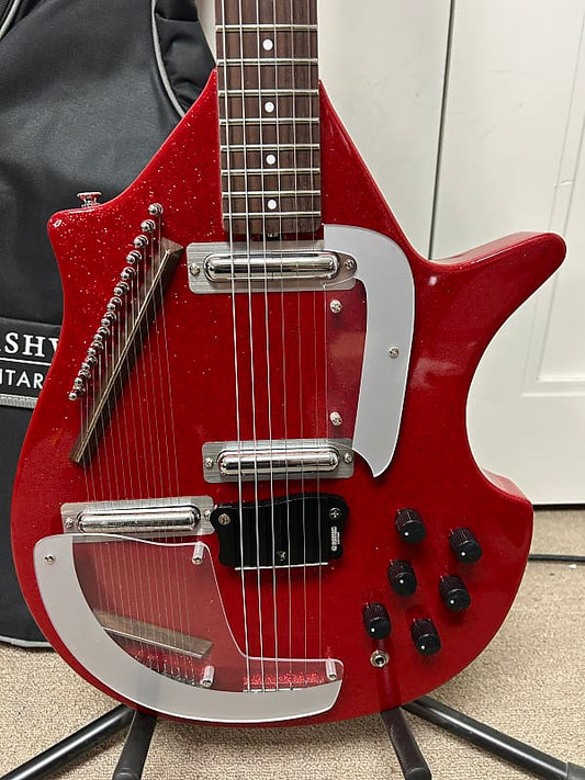 Danelectro Coral Sitar Reissue - Red Flake - Brand New with Free Gigbag