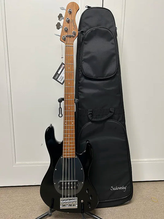 Sadowsky MetroExpress 21-Fret 5 String Vintage M Bass - Solid Black