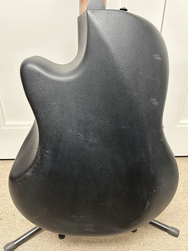 Ovation 2771AX-5-G Pro Series Standard Balladeer Acoustic Guitar w/Electronics - Black