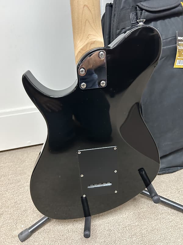 Aria Pro II Jet Baritone Electric Guitar- Black - Brand New w/FREE Gigbag