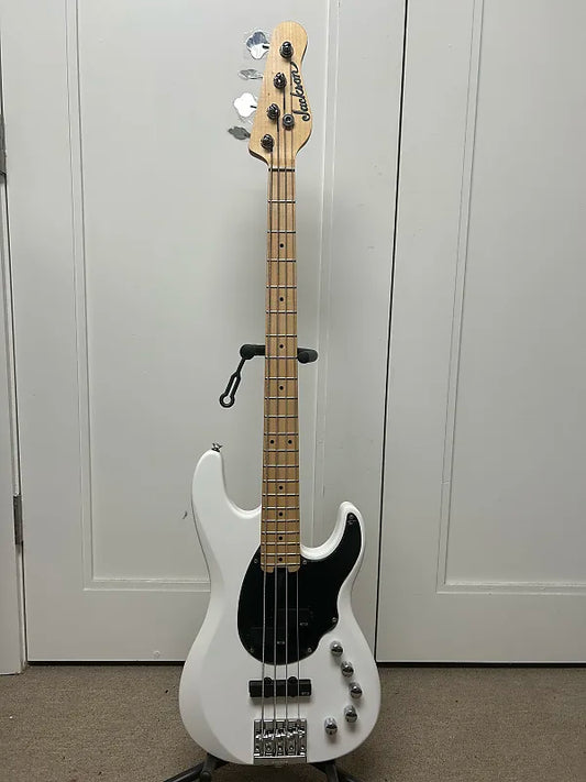 Jackson X Series David Ellefson Signature Concert Bass CBXM IV with Maple Fretboard - Snow White