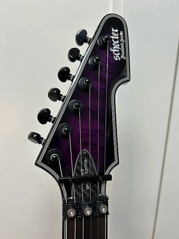 Schecter E-1 FR S Sustainiac Electric Guitar - Trans Purple Burst