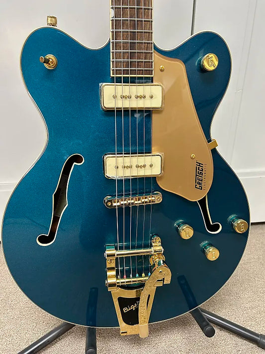 Gretsch Electromatic Pristine LTD Center Block Double-Cut with Bigsby - Petrol