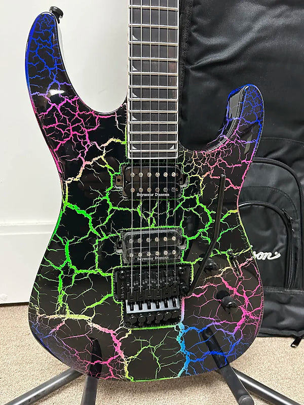 Jackson Pro Plus Series Soloist SL2 Electric Guitar - Bruised Crackle