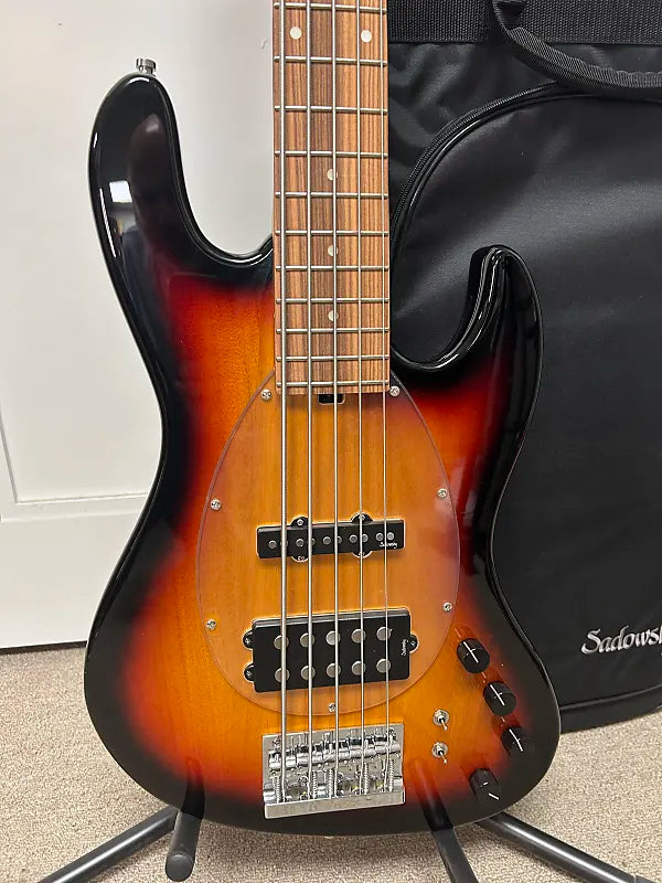 Sadowsky MetroExpress 21 Fret Vintage M/J Bass 5 String Morado Fretboard - Tobacco Sunburst