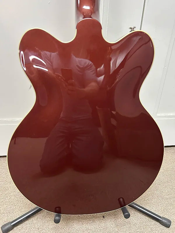 Gretsch G2604T Limited Edition Streamliner Rally II Center Block Semi Hollow Body Guitar - Two-Tone Bamboo Yellow / Copper Metallic