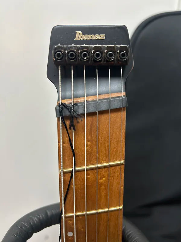Ibanez QX52-BKF Quest Standard 6 String Headless Guitar - Black Flat