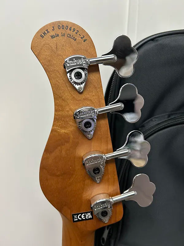 Sadowsky MetroExpress Vintage J/J 4 String Bass w/Maple Fingerboard - Candy Apple Orange