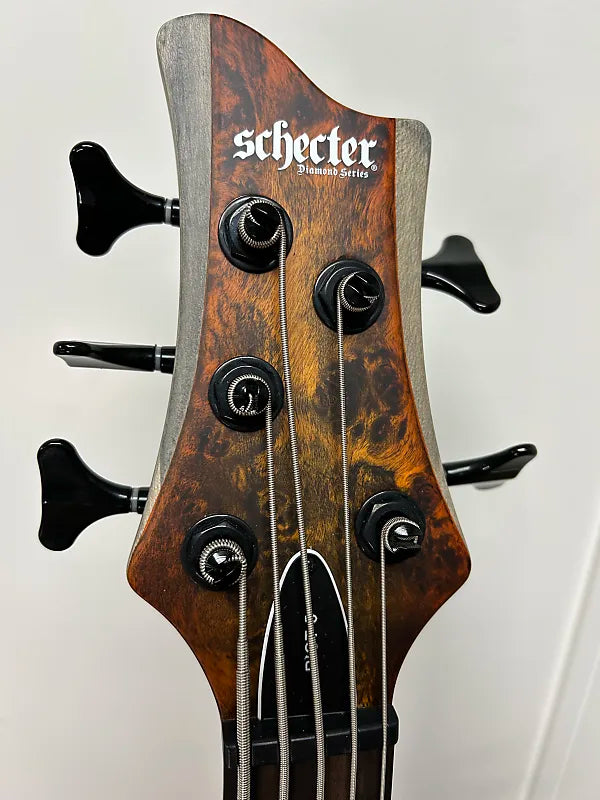 Schecter Riot-5 5 String Bass Guitar - Inferno Burst