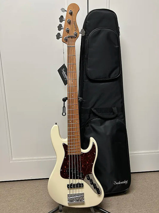 Sadowsky MetroExpress Hybrid P/J Bass 5-String with Pau Ferro Fretboard - Olympic White