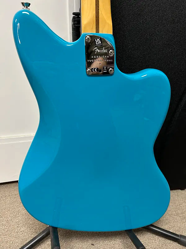 Fender American Professional II Jazzmaster Left-Handed with Maple Fretboard - Miami Blue