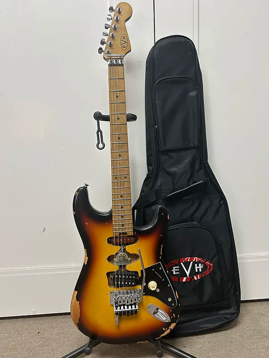EVH Frankenstein "Frankie" Relic Electric Guitar - Vintage Sunburst