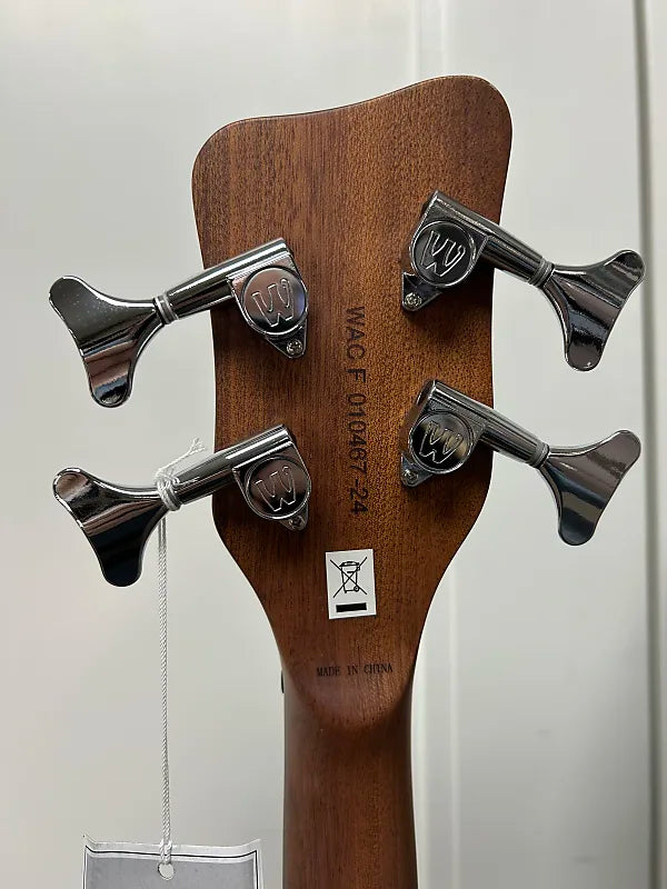 Warwick Rockbass Alien Standard 4 String Acoustic Electric Bass - Natural