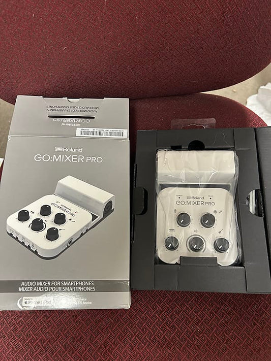 Roland GO:MIXER PRO Smartphone Audio Mixer - White