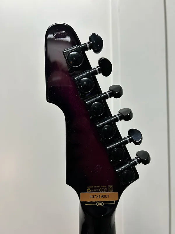 Schecter E-1 FR S Sustainiac Electric Guitar - Trans Purple Burst