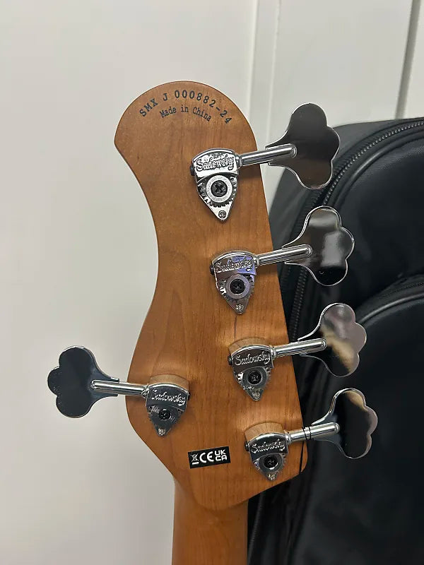 Sadowsky MetroExpress Vintage J/J 5 String Bass w/Maple Fingerboard - Silver Metallic