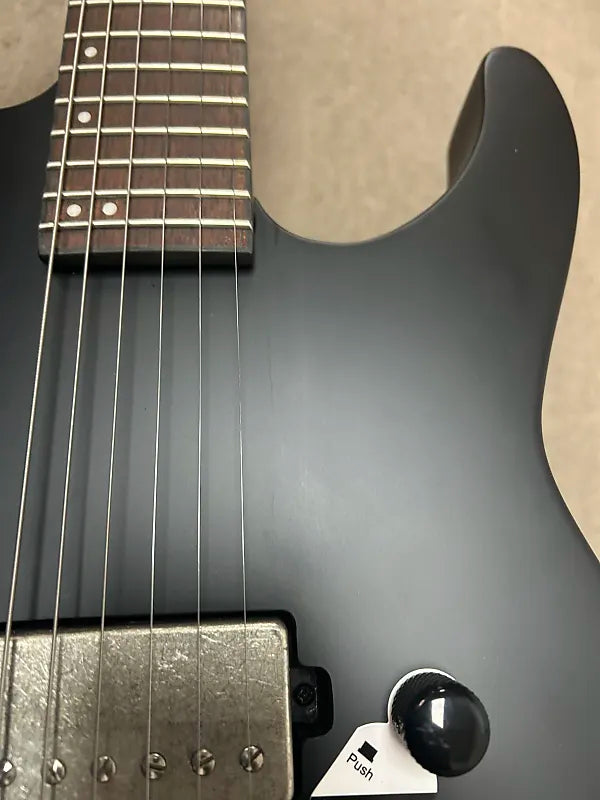 ESP LTD M-201 HT Electric Guitar - Black Satin