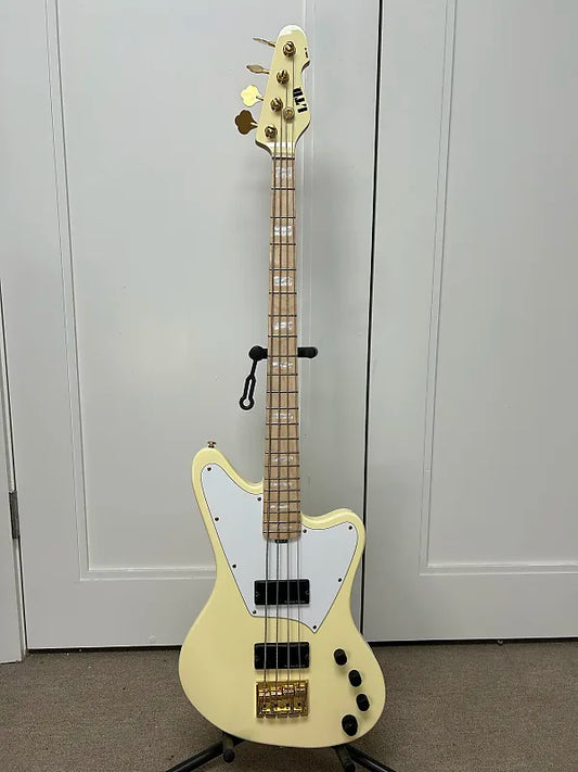 ESP LTD GB-4 Bass Guitar - Vintage White