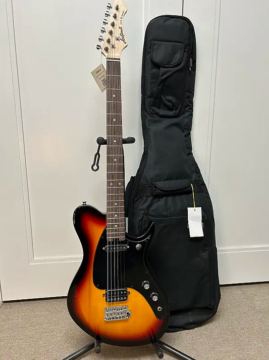 Aria Pro II Jet Baritone Electric Guitar - Sunburst - Brand New w/FREE Gig Bag