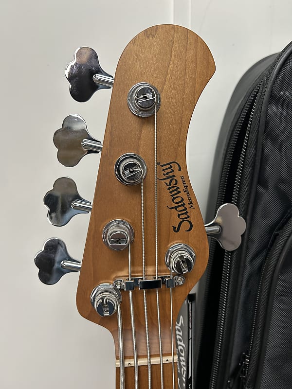 Sadowsky MetroExpress Vintage J/J 5 String Bass w/Maple Fingerboard 2024 - Candy Apple Orange
