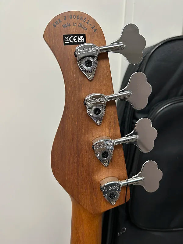 Sadowsky MetroExpress Vintage J/J 4 String Bass w/Morado Fingerboard - Silver Metallic