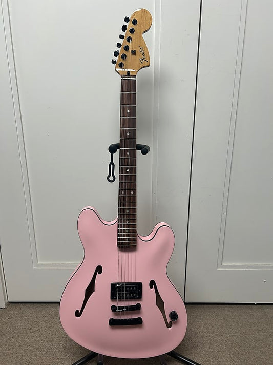Fender Tom DeLonge Starcaster Electric Guitar - Shell Pink