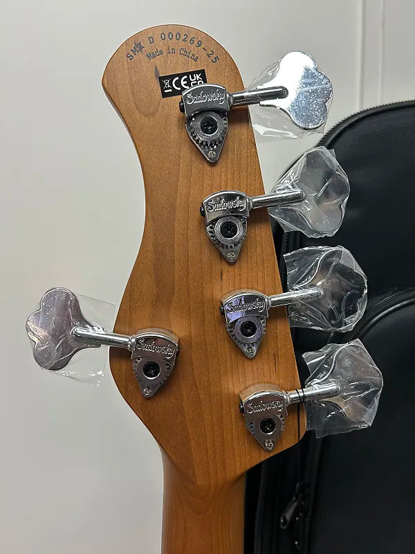Sadowsky MetroExpress 21 Fret Vintage M/J Bass 5 String Morado Fretboard - Candy Apple Orange